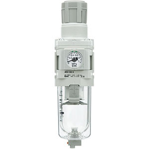 SMC AW20-N02BC-2Z-D Filter Regulator, 1/4" NPT, Metal Bowl, Auto Drain