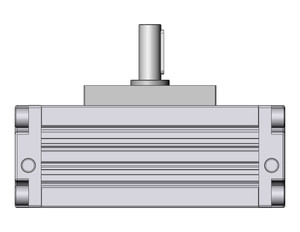 SMC CDRA1FS80-190Z actuator, rotary, rack & pinion type
