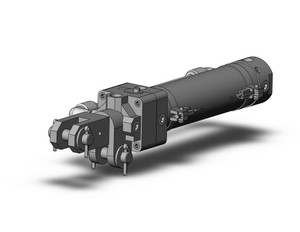 SMC CLK2GA32-100Y-F-M9BW Cyl, Clamp W/Lock, Auto-Sw