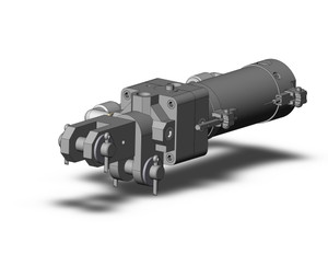 SMC CLK2GA32-50Y-F-M9BW Cyl, Clamp W/Lock, Auto-Sw