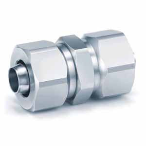 SMC KFG2H1613-00 KFG2 Series Stainless Steel 316 Insert Fittings KFG2H-00 Straight Union