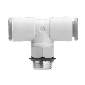 SMC KQ2T01-U02N KQ2T Series Inch Size Uni One-touch Fittings Male Branch Tee With Gasket Seal
