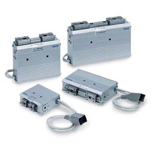 SMC LEHF20K2-24L-R3 LEHF Series Electric Gripper 2-Finger Type Step Motor (Servo 24 VDC)