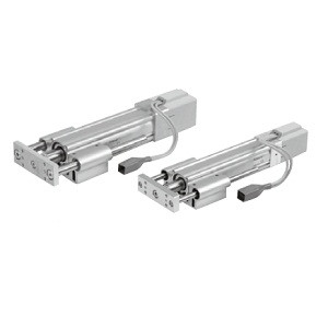 SMC LEYG32LA-200-R5C918 LEYG Series Electric Actuator/Guide Rod Type Step Motor (Servo 24 VDC) Applicable To The JXC  Series