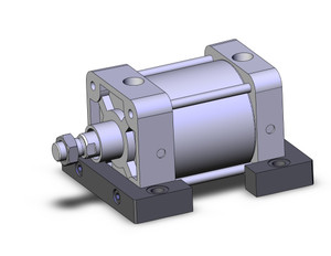 SMC NCDA1S400-0200-XC6 Cylinder, Nca1, Tie Rod