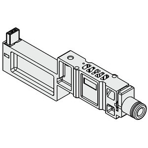 SMC SS0700-R-3-C4 Individual EXH Spacer For S0700 Series