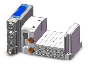 SMC SS0750-08C4N7SFA Plug-In Type Stacking Manifold