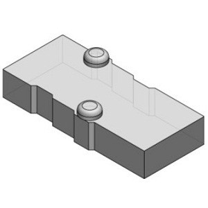 SMC SYJ3000-21-12A-Q Blanking Plate Assembly