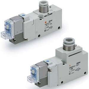 SMC VQZ212B-5YZ1-C4 VQZ200·300 Series 3 Port Solenoid Valve Body Ported Single Unit