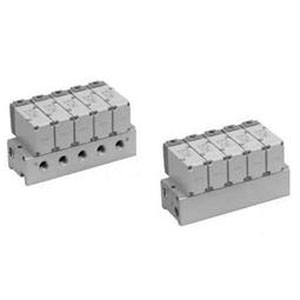 SMC VV3PA3-41-051-02N VV3PA*-41 VPA300/500/700 Series 3 Port/Air Operated Valve Manifold, Common Exhaust, Type 41