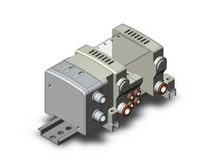 SMC VV5QC11-04N3SDA2-DNS Vqc Manifold