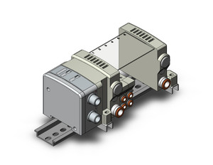 SMC VV5QC11-06N3SDA2-DNS Vqc Manifold