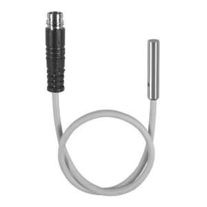 Baumer IFRM 04P15A1/KS35PL (10146174) | PNP NO Inductive Proximity Sensor, 4mm Flush Mount, 1mm Range, M8 Pigtail Connector, 25mm Body, IP67