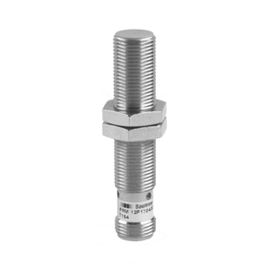 Baumer IFRM 12N3704/S14L (10160261) | NPN NC Inductive Proximity Sensor, 12mm Flush Mount, 4mm Range, M12 Connector, Brass Nickel Plated, IP67