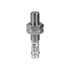 Baumer IFRM 08X9503/S35 (10235313) | NAMUR Inductive Proximity Sensor, 8mm Flush Mount, 1.5mm Range, ATEX 1G, M8 Connector, Stainless Steel, IP67