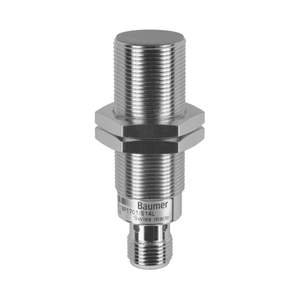 Baumer IFRM 18N37M1/S14L (11013676) | NPN NC Outdoor Inductive Sensor, 18mm Flush Mount, 10mm Range, M12 Connector, -40 to +80°C, IP67