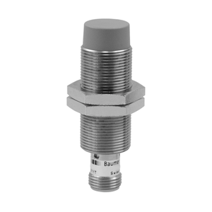 Baumer IFRM 18N13T1/S14L (11016655) | NPN NO Outdoor Inductive Sensor, 18mm Non-Flush, 12mm Range, M12 Connector, -40 to +80°C, IP67