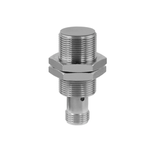 Baumer IFRM 18P17A5/S14L (11078673) | PNP NO Inductive Proximity Sensor, 18mm Quasi-Flush, 8mm Range, M12 Connector, 45mm Short Body, Brass, IP67