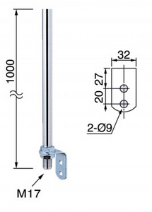 Patlite 17POLE-1010- SL-1000MM