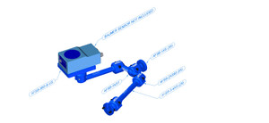 Swivellink AFSB-1104XS-580BVS