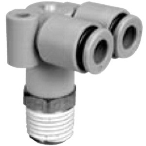 SMC KGLU04-01S KGLU Series Stainless Steel One-touch Fittings Male Branch Connector