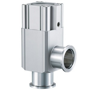 SMC XLF-50-2 XLF-2 Series Aluminum High Vacuum Angle Valve Normally Closed, O-ring Seal
