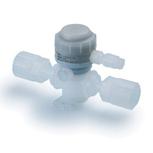 SMC LVQ41S-Z13R LVQS-Z Series High Purity Chemical Valve Non-Metallic Exterior, Air Operated Flare, Integral Fitting Type Space Saving/Space Saving Connection