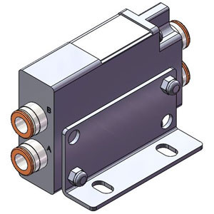 SMC VQ2000-FPG-C602-DN Double Check Block For VQC1000/2000 Series