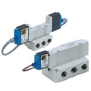 SMC 53-SY9140R-LL15-04N 53-SY5000/7000/9000 Series Intrinsically Safe Explosion-proof Structure 5 Port Solenoid Valve Sub-base Mounted/Base Mounted Manifold Single Unit