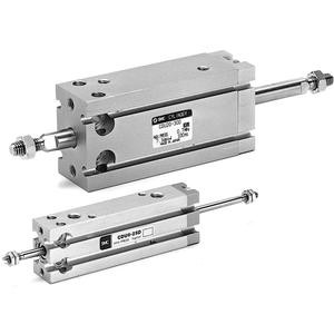 SMC CDUW10-40D CUW Series Free Mount Cylinder Double Acting, Double Rod
