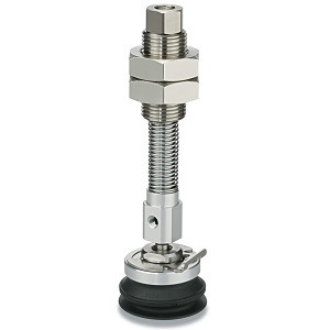 SMC ZP3E-YF32BMNJB10 ZP3E Series High Rigidity Vacuum Pad (Vacuum Suction Cup) Bellows Type with Ribs and Groove Ball Joint Type With Buffer