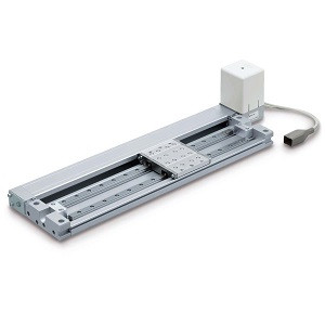 SMC LEMC32T-1000-S3C917 LEMC Series Electric Actuator/Low Profile Slider Type Cam Follower Guide Type Step Motor (Servo/24 VDC) Applicable To The JXC  Series