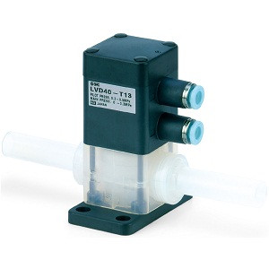 SMC LVD20-T072 LVD-T Series Air Operated Chemical Liquid Valve Compact Type Tube Extensions
