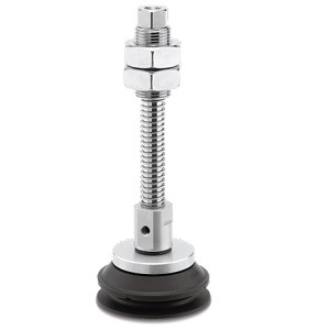 SMC ZP3E-Y100BMCLJB10 ZP3E Series High Rigidity Vacuum Pad (Vacuum Suction Cup) Bellows Type with Ribs and Groove With Buffer