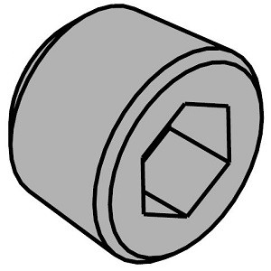 SMC AXT954-01T Port Plug
