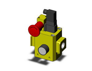 SMC AVL5000-N06P-5D valve, soft start lockout soft start-up valve w/ lockout