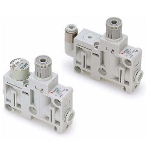 SMC ARM5B-R70-B1Z ARM5B Series Compact Manifold Regulator Options, Manifold Type, Individual Supply Type