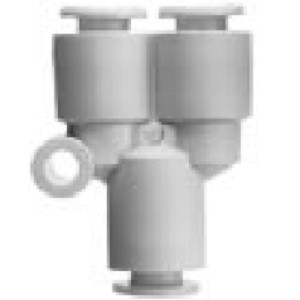 SMC 10-KGU10-00 10-KGU Series Clean Series Stainless Steel One-touch Fittings Union "Y" SMC 10-KGU10-00 10-KGU Series Clean Series Stainless Steel One-touch Fittings Union "Y"
