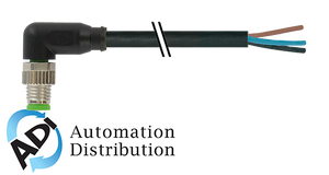 Murrelektronik 7000-08031-6110020 m8 male 90?? with cable, pvc 4x0.25 bk ul/csa 0.2m