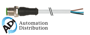 Murrelektronik 7000-12001-2130150 m12 male 0?? with cable, pvc 3x0.34 gy ul/csa 1.5m