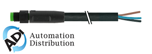 Murrelektronik 7005-08001-6500150 m8 male 0?? with cable lite, pur 3x0.25 bk ul/csa+robot+drag chain 1.5m