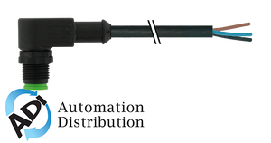 Murrelektronik 7005-12101-6340300 m12 male 90?? with cable lite, pur 4x0.34 bk ul/csa+drag chain 3m