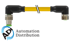 Murrelektronik 7000-88091-0310030 m8 male 90?? / m8 female 90??, pur 4x0.25 ye ul/csa+drag chain 0.3m