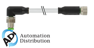 Murrelektronik 7000-88061-2300150 m8 male 90?? / m8 female 0??, pur 3x0.25 gy ul/csa+drag chain 1.5m