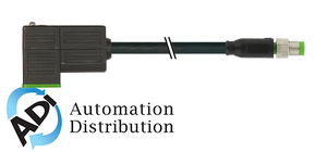 Murrelektronik 7000-88421-6330060 m8 male 0?? /msud valve plug form c 8 mm(small), pur 3x0.34 black ul/csa, drag ch 0.6m