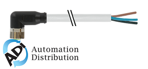Murrelektronik 7000-08081-2500300 m8 female 90?? with cable, pur 3x0.25 gy ul/csa+robot+drag chain 3m
