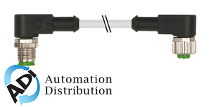 Murrelektronik 7000-40301-2330060 m12 male 90?? / m12 female 90??, pur 3x0.34 gray, ul/csa, drag ch 0.6m