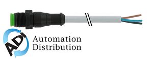 Murrelektronik 7005-12021-2141000 m12 male 0?? with cable lite, pvc 4x0.34 gy ul/csa 10m