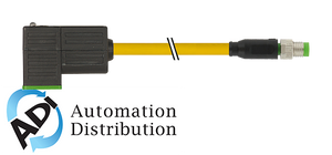 Murrelektronik 7000-88431-0130060 m8 male 0?? /msud valve plug form c 8 mm(small), pvc 3x0.34 yellow, 0.6m