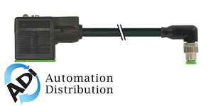 Murrelektronik 7000-88801-6330150 m8 male 90?? 3 pole / msud valve plug form bi 11mm, pur 3x0.34 black ul/csa, drag ch 1.5m